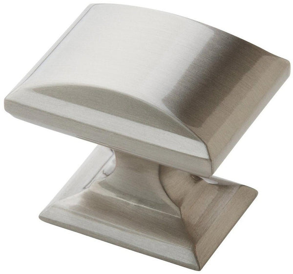 Amerock BP29340G10 Candler Rectangular Cabinet Knob, Satin Nickel