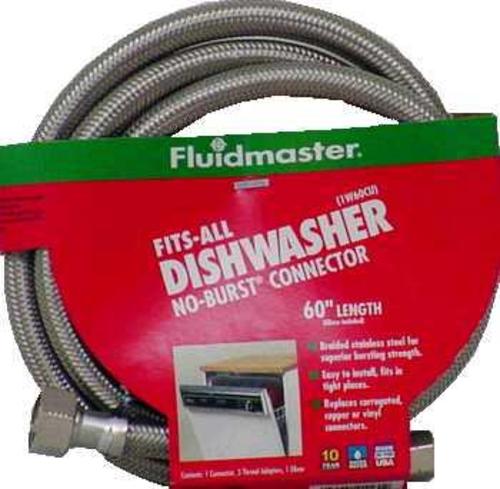 Fluidmaster 1W60CU Dishwasher Connectors, 60"