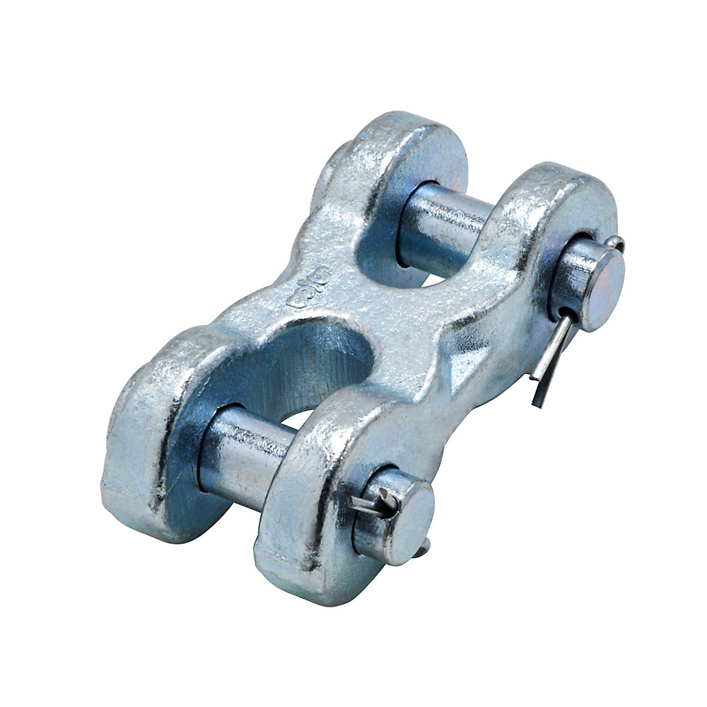 Stanley N830-311 3248BC Double Clevis Links, Zinc plated, 5/8"