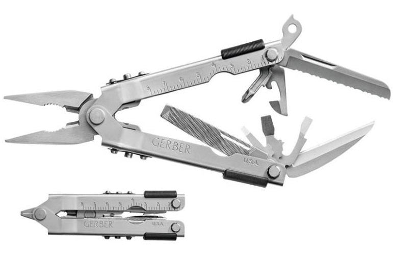 Gerber 47530N MP600 Multi-Plier Tool, Stainless Steel, 4.9" L