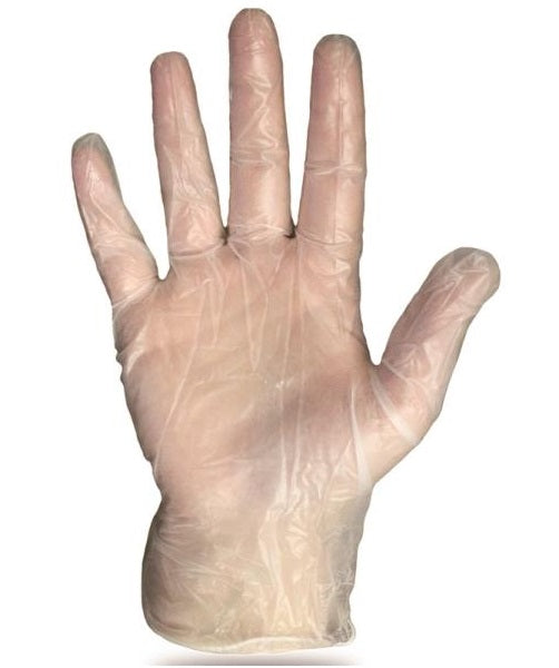 Boss 1UP1204DL Disposable Glove, Vinyl, Large