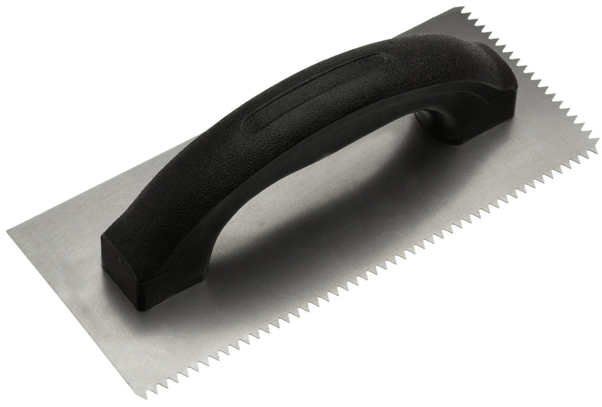M D Building 49108 Notch Trowel Economy Grade V, 3/16"x5/32"