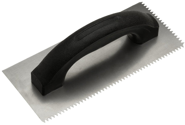 M D Building 49108 Notch Trowel Economy Grade V, 3/16"x5/32"