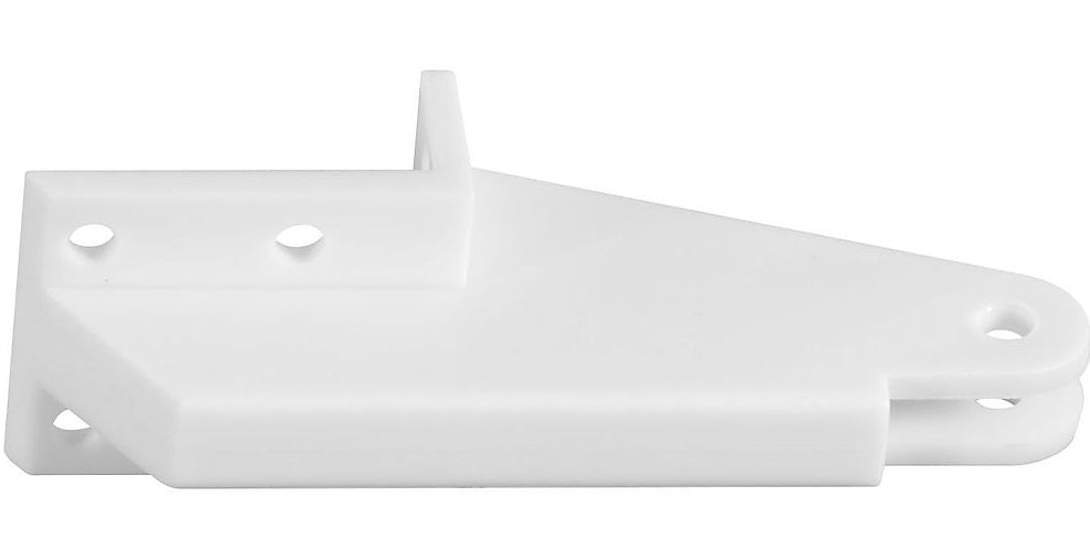 National Hardware N349-316 V1347 Replacement Post Jamb Bracket, White