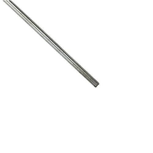 National Hardware N218-263 Threaded Rod, Steel, Zinc Plated