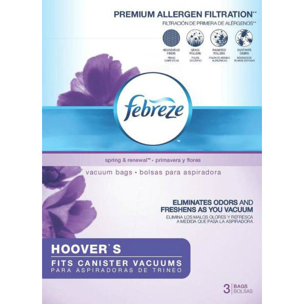 Febreze 63P11 Hoover S Replacement Vacuum Bag