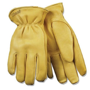 Kinco 90HK-M Men's Thermal Lined Deerskin Gloves, Medium