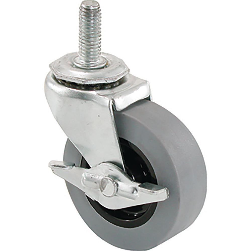 Shepherd Hardware 3264 Swivel Caster, Gray, 3", Load Capacity 80 lb.