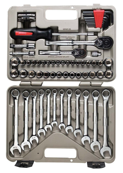 Crescent CTK70MP Socket Wrench & Bit Set, 70 Piece