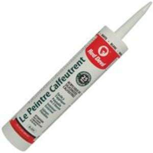 Red Devil 00112CA Painters Acrylic Latex Caulk, White, 10.1 Oz