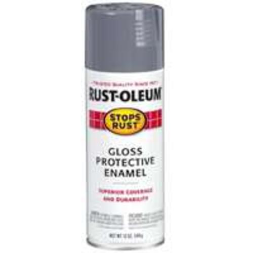 Rust Oleum 7783830 Spray Paint, 12Oz, Pewter Gray