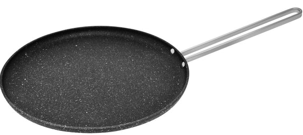 Starfrit 030947-006 The Rock Multi Pan with Stainless Steel Wire Handle, Black, 10"