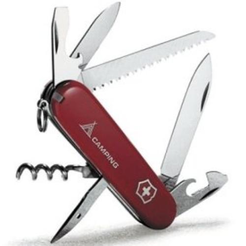 Swiss Army 56301 Camper Knife, 3-1/2", Red