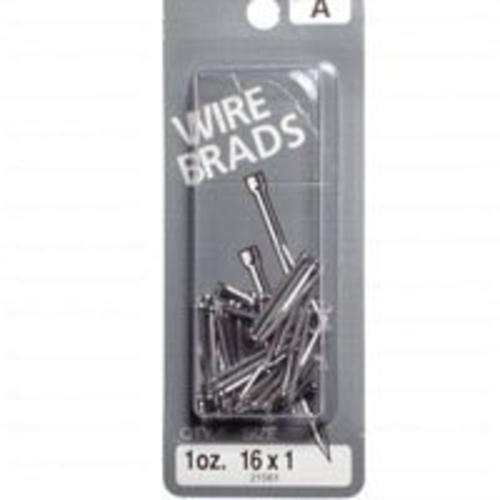Midwest 21561 Wire Brads, 16 x 1