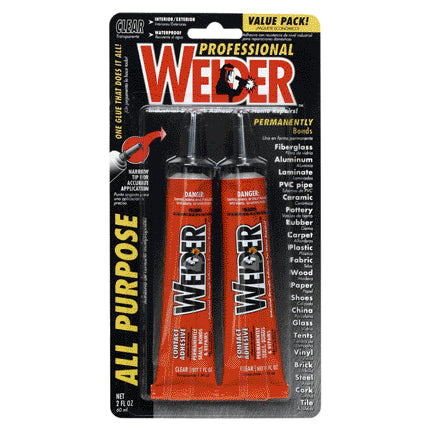 Homax 730657 Welder Professional All Purpose Adhesive, Clear, 1 Oz