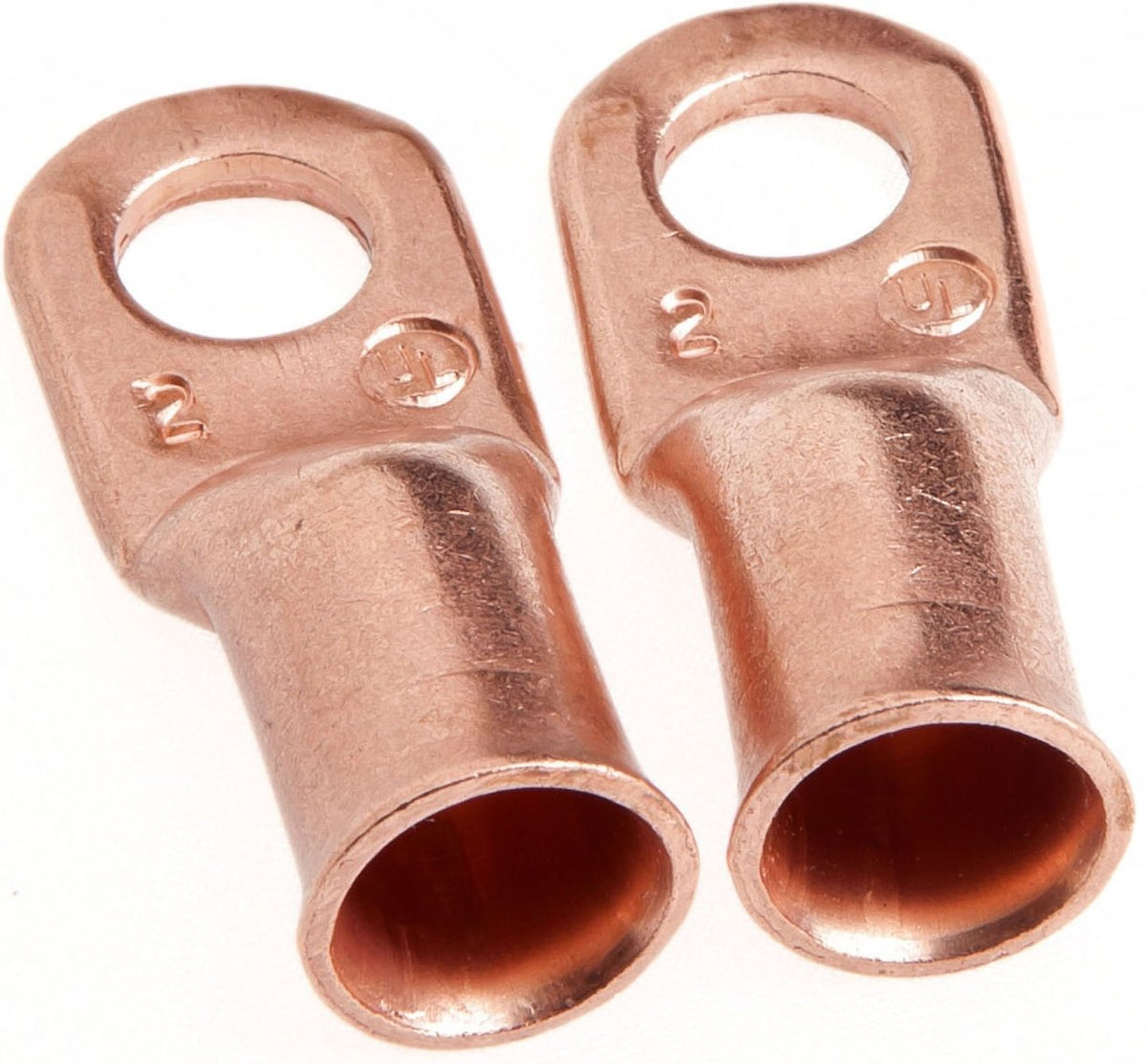 Forney 60094 Copper Cable Lugs, Number 2 Cable with 5/16" Stud