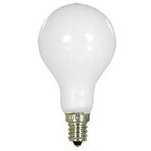 Feit Electric BP40A15C/W/CF Ceiling Fan Light Bulb, 40 Watt, White, Cd/2