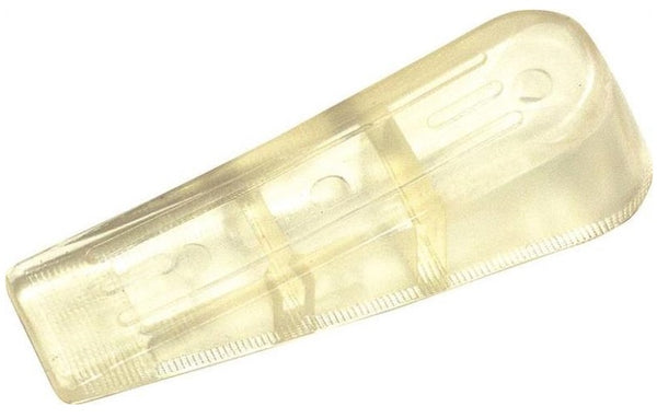 Prosource FE-50932-PS Floor Door Stop, 1" x 4", Clear