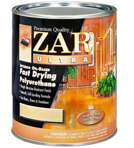 Zar 33013 Ultra Poly Interior Wood Finsh, Semi-Gloss, 1 Gallon