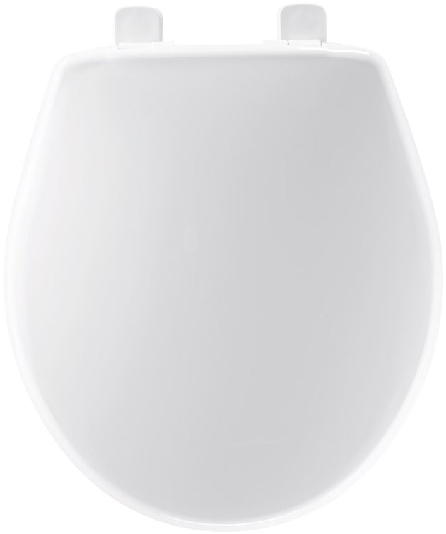 Mayfair 84SLOWJ-000 Slow Close Round Toilet Seat, White
