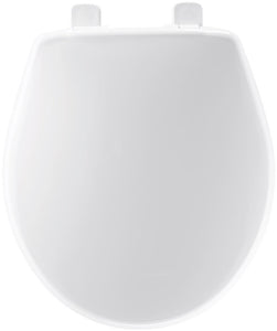 Mayfair 84SLOWJ-000 Slow Close Round Toilet Seat, White