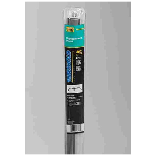 M-D Building Products 13417 Threshold Vinyl Insert, 1-1/4" x 36", Gray