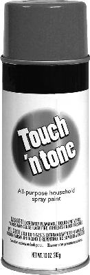 Touch N' Tone 55279830 Spray Paint 10 Oz, Prime Gray