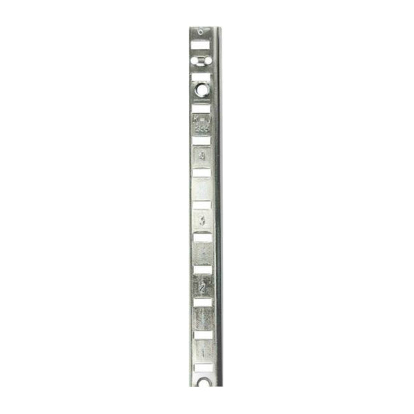 Knape & Vogt PK255ZC60 Adjustable Standard Shelf Pilaster, 60", Zinc Plated