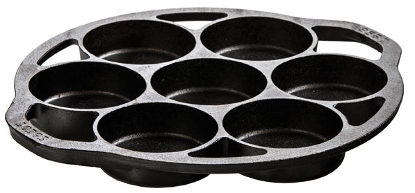 Lodge L7B3 Pre-Seasoned Drop Biscuit Pan, 12-3/4" x 11-3/16"