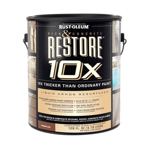 Rust-Oleum 46158 Timberline Restore Deck and Concrete, 1 Gallon
