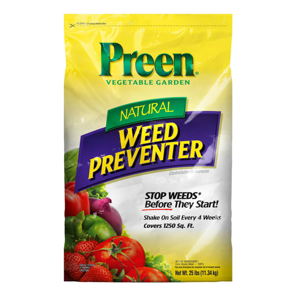 Preen 24-64156 Vegetable Garden Natural Weed Preventer, 25 Lbs