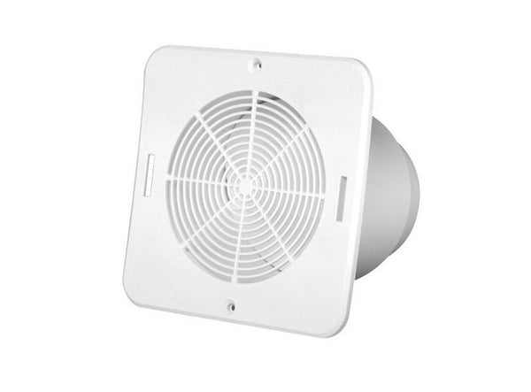 Duraflo 646015 Bathroom Soffit Exhaust Vent, White