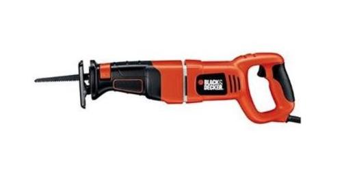 Black & Decker RS500K Reciprocating Saw/Clamp 1-1/8",8.5A