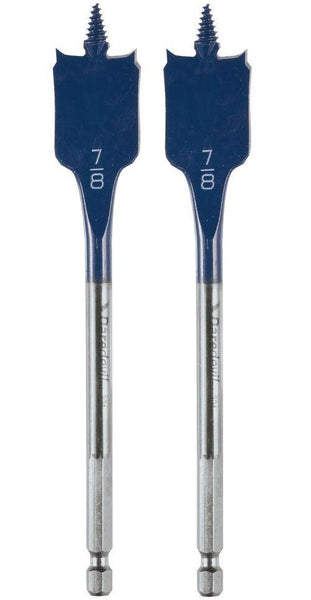 Bosch DSB2011 Daredevil Spade Drill Bit Sets, 7/8" x 6", 2/Pack