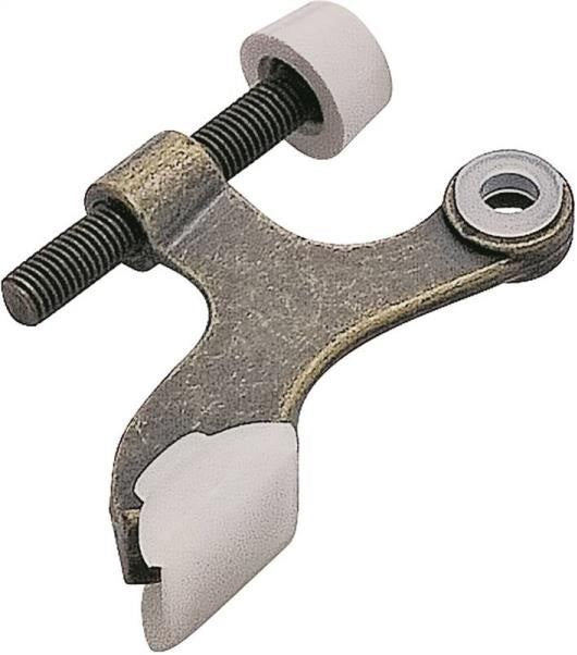 Prosource H20-B041C-PS Hinge Pin Doorstops, Antique Brass
