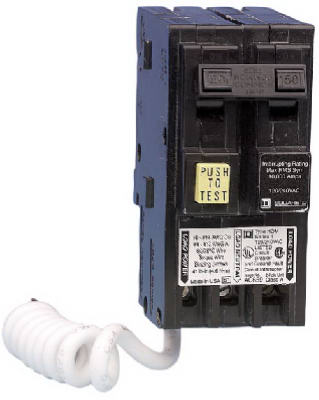 Double Pole Ground Fault Circuit Breaker 50 Amp