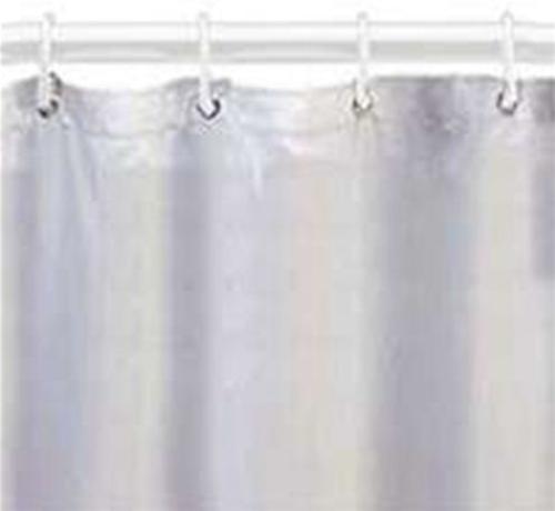 Simple Spaces SD-MCP01-C3L Heavy Duty Shower Curtain, 70" x 72", Clear