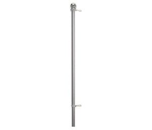 Valley Forge 60733 Brushed Aluminum Flag Pole, 6'