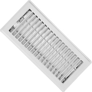 Imperial Mfg RG0157 Standard Floor Register, 2-1/4"x10", White