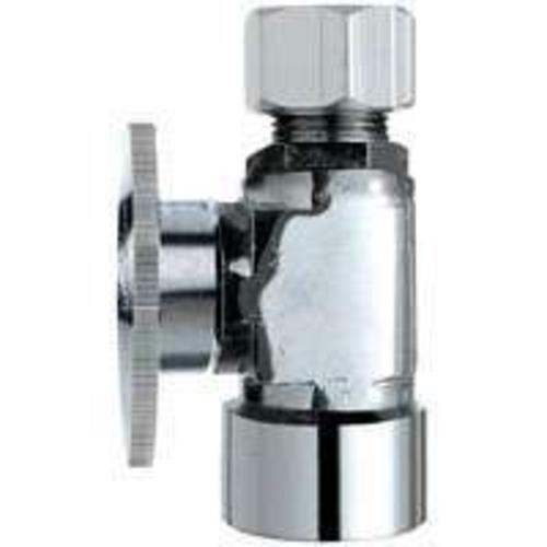 Plumb Pak PP53-1PCLF Quarter Turn Straight Valve, 1/2"  x 1/2"