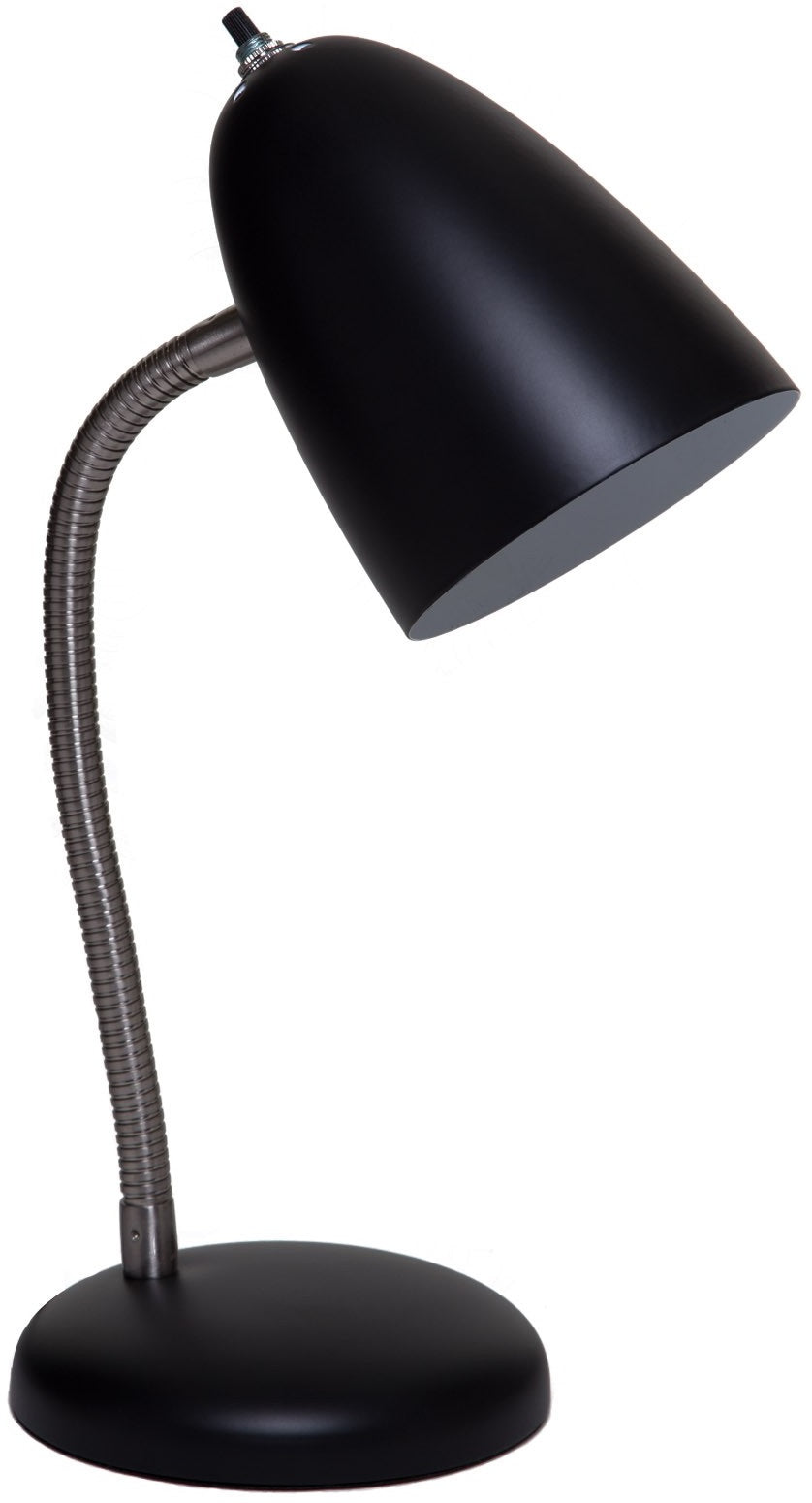 Boston Harbor TL-TB-170-BK3L Flexible Desk Table Lamp, 16-1/2", Black