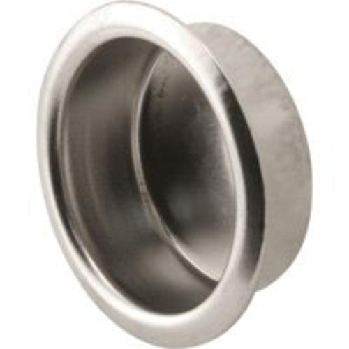 Prime Line N6893 Universal Finger Pull Nickel, 3/4", CD/4