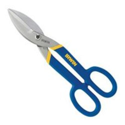Irwin 22007 Flat Blade Tinner Snips, 7"