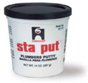 Hercules 25101 Sta-Put Plumbers Putty, 14 Oz