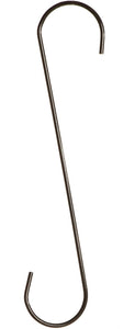 Glamos Wire 741018 Heavy Duty Extension Hook, 18", Black