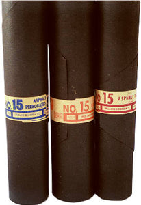 #15 Asphalt Roofing Felt 36" x 144'