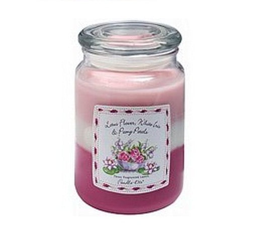 Candle-Lite 1962167 Jar Candle, 3 Layer, 19 Oz