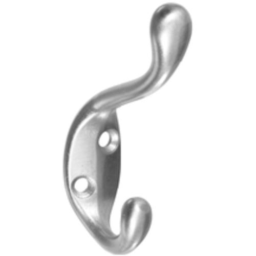 Stanley S806-679 Coat Hat Hook, Satin Nickel, 3-1/2"