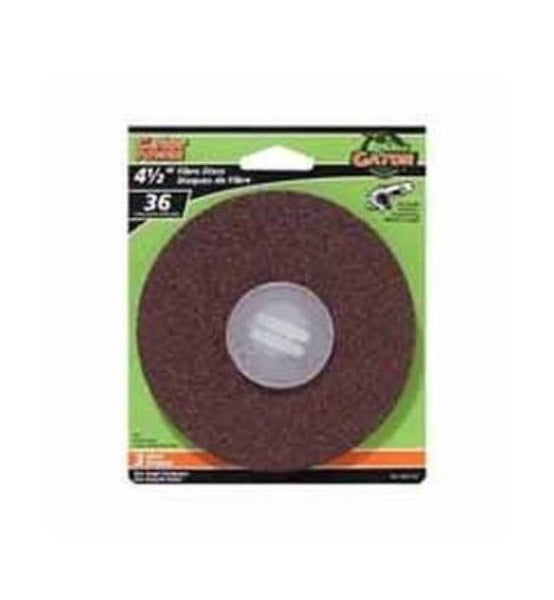 Gator 3073-012 Fiber Disc, 4-1/2" x 7/8", 36 Grit