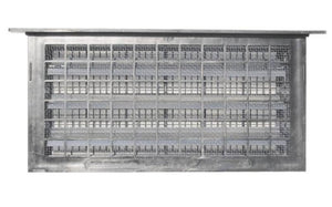 Witten Automatic 304LGR Automatic Foundation Ventilator, 8" x 16"